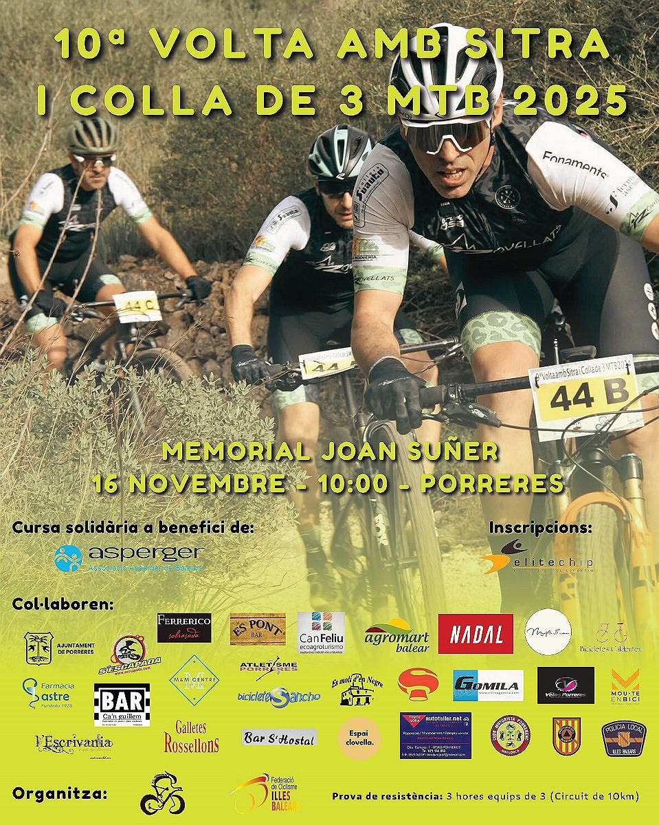 X Volta amb Sitra i Colla de 3 MTB 2025