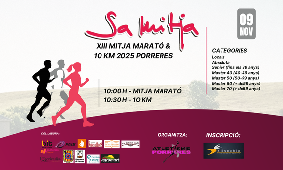 XIII Mitja Marató de Porreres 2025