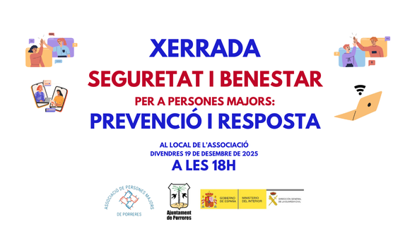 Xerrada Seguretat i benestar