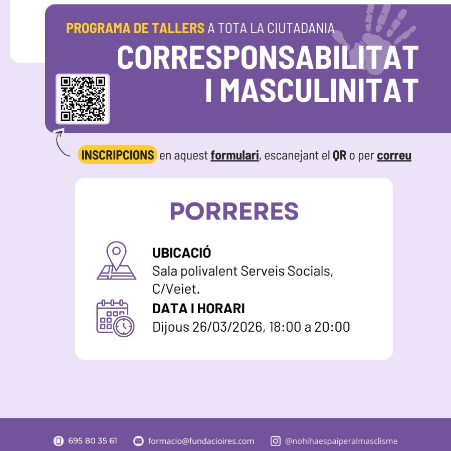 Taller corresponsabilitat i masculinitat