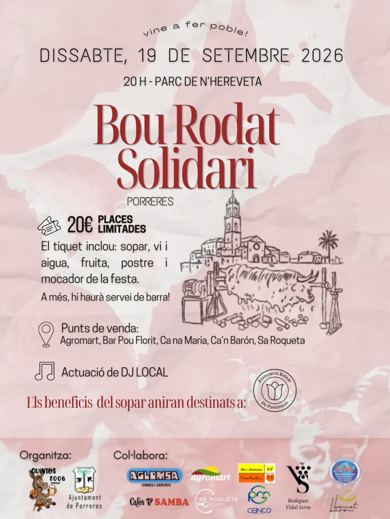 Bou Rodat Solidari · Vine a fer poble!